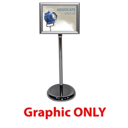 Advocate Sign Stand (Graphic Only)