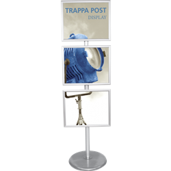 17in W x 11in H Trappa Post Sign Stand