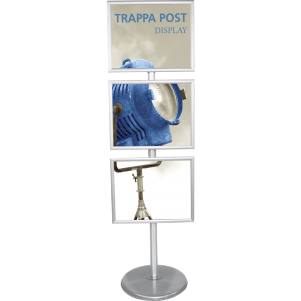 17in W x 11in H Trappa Post Sign Stand