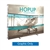 Front Graphic 10ft Hopup 4x3 Straight Fabric Display. Hopup is a lightweight, heavy duty pop up frame to support an integrated fabric tension graphic mural. HopUp Tension Fabric Displays Ideal For Trade Shows & Retail Industry