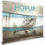 12ft Hopup 5x4 Tension Fabric Display Kit with Front Graphic. Hopup is a perfect accent for trade show and event spaces of any size. A wheeled carry bag simplifies shipping and transportation.