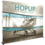 12ft Hopup 5x4 Tension Fabric Display Kit with Front Graphic. Hopup is a perfect accent for trade show and event spaces of any size. A wheeled carry bag simplifies shipping and transportation.