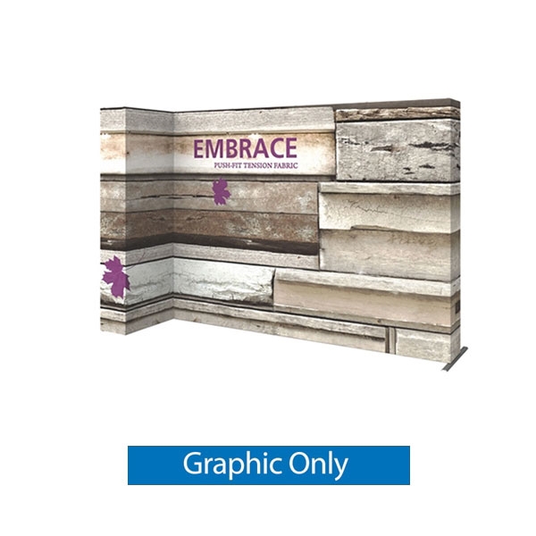 12ft x 8ft (5x3) Double-Sided Embrace Left L-Shape Tension Fabric Popup SEG Display. Portable tabletop displays and exhibits. Several different styles are available, including pop up frames with stretch fabric or fold up panels with custom graphics.