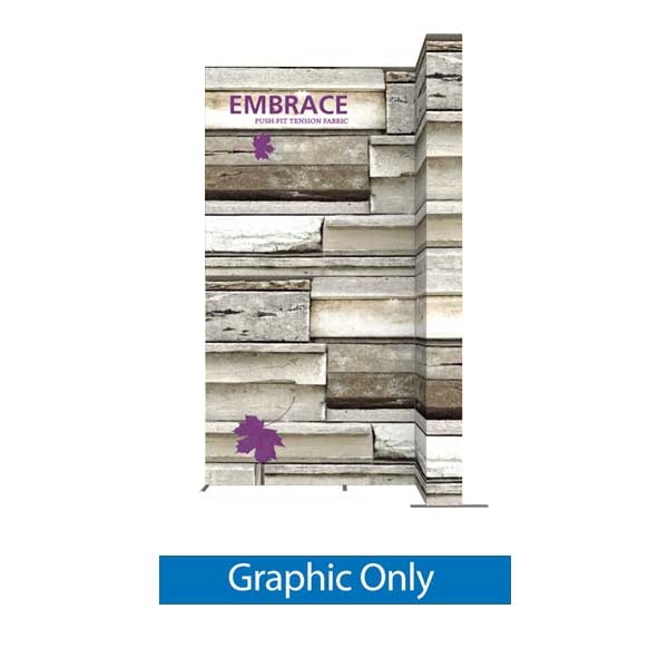 10ft x 15ft (4x6) Embrace Tension Fabric Popup SEG Display (Graphic & Endcaps Only). Portable tabletop displays and exhibits. Several different styles are available, including pop up frames with stretch fabric or fold up panels with custom graphics.
