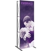 3ft Embrace Push-Fit Tension Fabric Display with Front Graphic. Portable tabletop displays and exhibits. Several different styles are available, including pop up frames with stretch fabric or fold up panels with custom graphics.