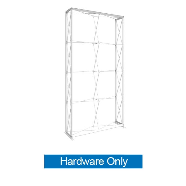 5ft x 10ft Embrace Extra Tall Push-Fit  Hardware Only. Portable tabletop displays and exhibits.