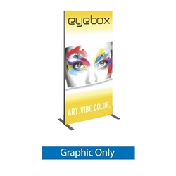 Replacement Graphic for 3ft x 6ft Vector Frame Display | Single-Sided SEG Fabric Graphic R-02