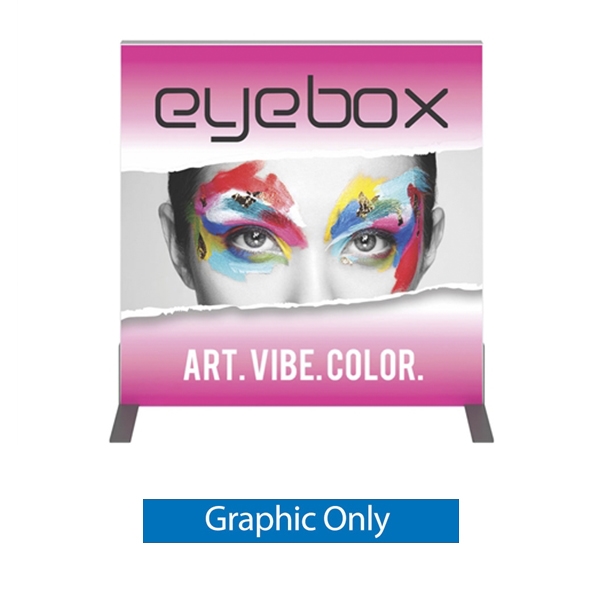 Replacement Graphic for 3ft x 3ft Vector Frame Display | Single-Sided SEG Fabric Graphic S-01