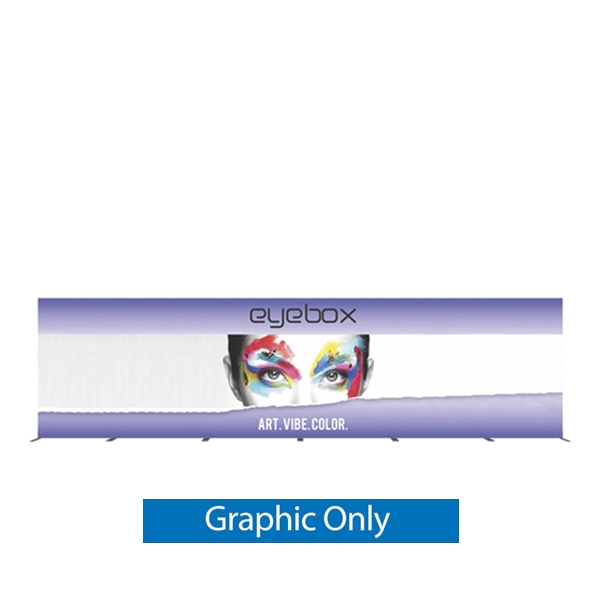 Replacement Graphic for 20ft x 10ft Vector Frame Display | Double-Sided SEG Fabric Graphic