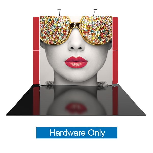 Hardware for 10ft x 10ft Vector Frame Master Modular Backwall | Kit 10 Frame & Case
