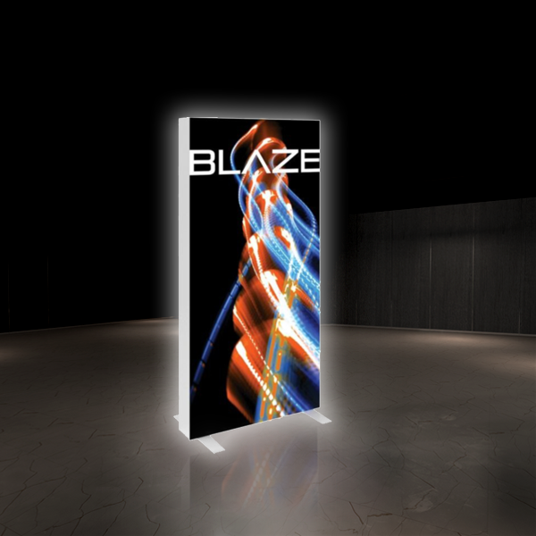 3ft x 6ft Freestanding Blaze Light Box Display | Single-Sided Kit
