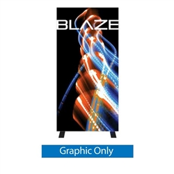 3ft x 6ft Freestanding Blaze Light Box Display | Single-Sided Graphic Only