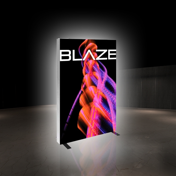 4ft x 6ft Freestanding Blaze Light Box Display | Double-Sided Kit