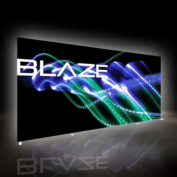 20ft x 10ft Freestanding Blaze Light Box Display | Double-Sided Kit