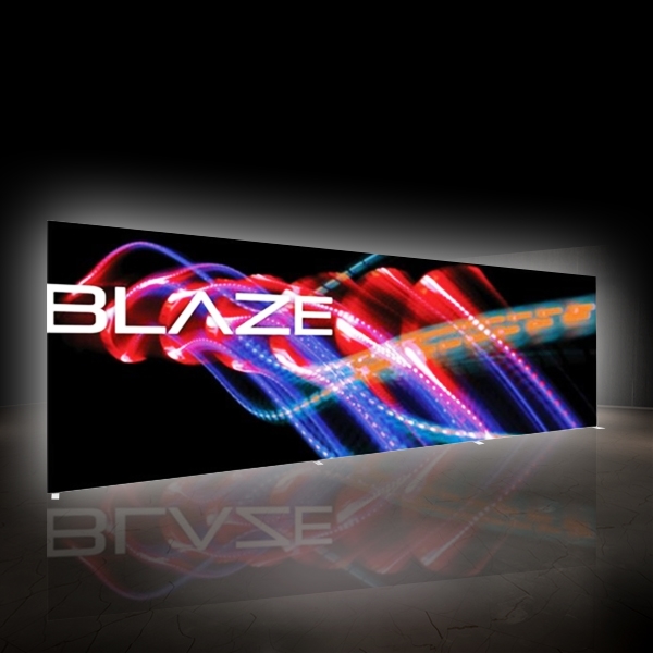 30ft x 10ft  Freestanding Blaze Light Box Display | Single-Sided Kit