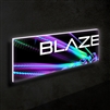 8ft x 3ft Blaze Wall Mounted Light Box Display | Double-Sided Kit