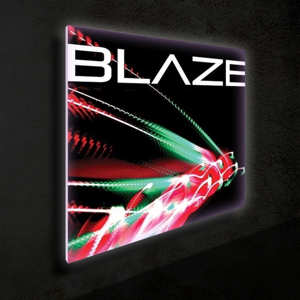 8ft x 8ft Blaze Wall Mounted Light Box Display | Double-Sided Kit
