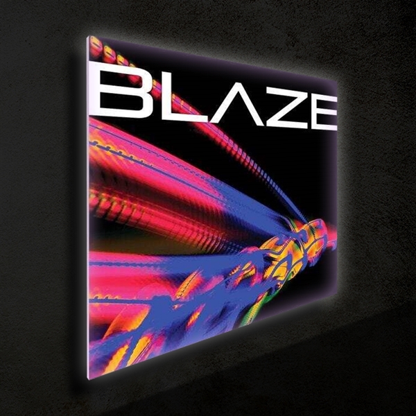 10ft x 10ft Blaze Wall Mounted Light Box Display | Single-Sided Kit