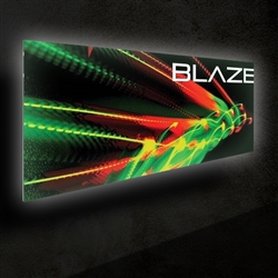 20ft x 10ft Blaze Wall Mounted Light Box Display | Single-Sided Kit