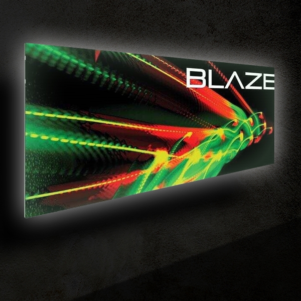 20ft x 10ft Blaze Wall Mounted Light Box Display | Double-Sided Kit