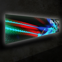 30ft x 8ft Blaze Wall Mounted Light Box Display | Double-Sided Kit