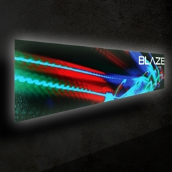 30ft x 8ft Blaze Wall Mounted Light Box Display | Single-Sided Kit