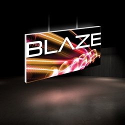 6ft x 3ft Blaze Hanging Light Box Display | Double-Sided Kit