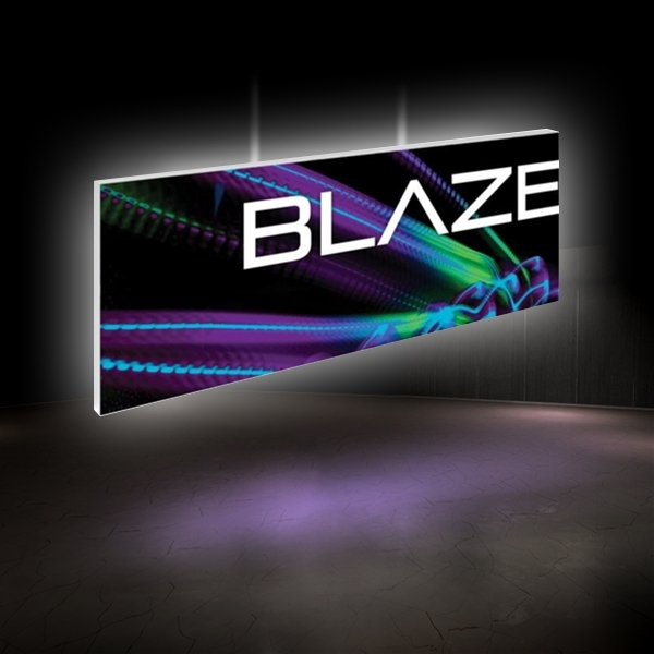8ft x 3ft Blaze Hanging Light Box Display | Double-Sided Kit