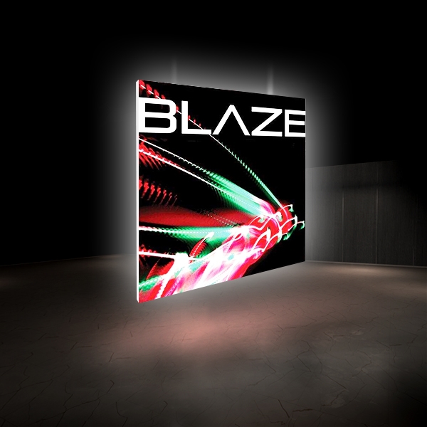 8ft x 8ft Blaze Hanging Light Box Display | Double-Sided Kit