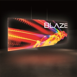 20ft x 8ft Blaze Hanging Light Box Display | Single-Sided Kit
