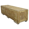 96in x 24in x 24in Quarter Wood Crate