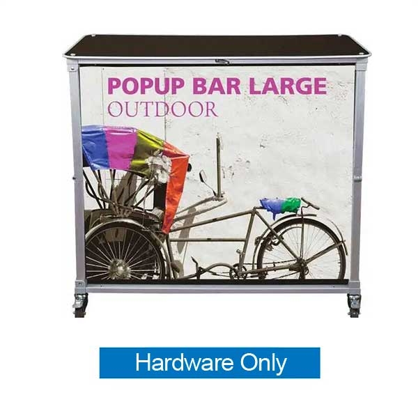 Portable Popup Bar Large (Hardware Only)