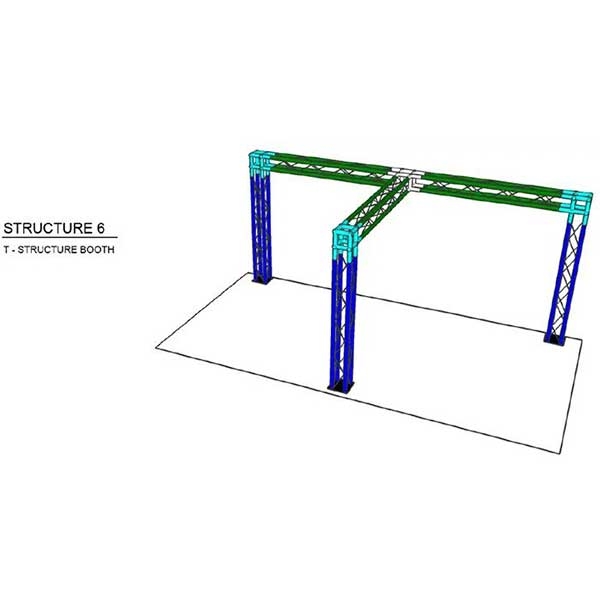 This custom aluminum trade show truss system will stand out at your next trade show, drawing attention from across the exhibit floor. Popular with exhibitors for their quality construction, customization and easy assembly. Fast turn. Best Prices.