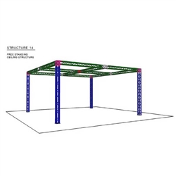 This custom aluminum trade show truss system will stand out at your next trade show, drawing attention from across the exhibit floor. Popular with exhibitors for their quality construction, customization and easy assembly. Fast turn. Best Prices.