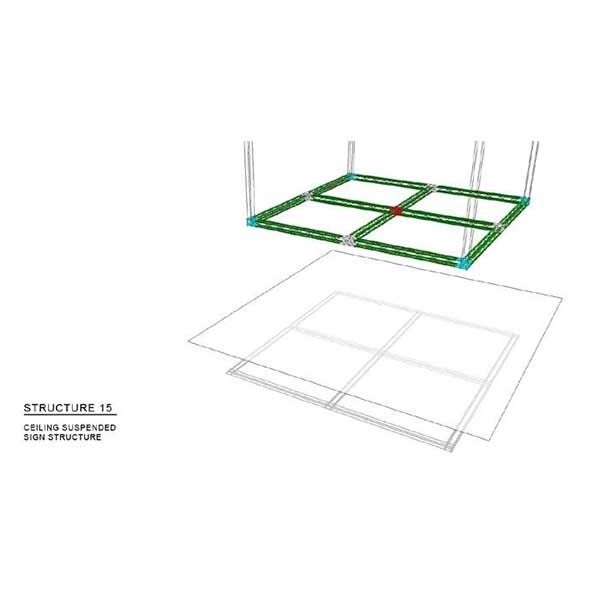 This custom aluminum trade show truss system will stand out at your next trade show, drawing attention from across the exhibit floor. Popular with exhibitors for their quality construction, customization and easy assembly. Fast turn. Best Prices.