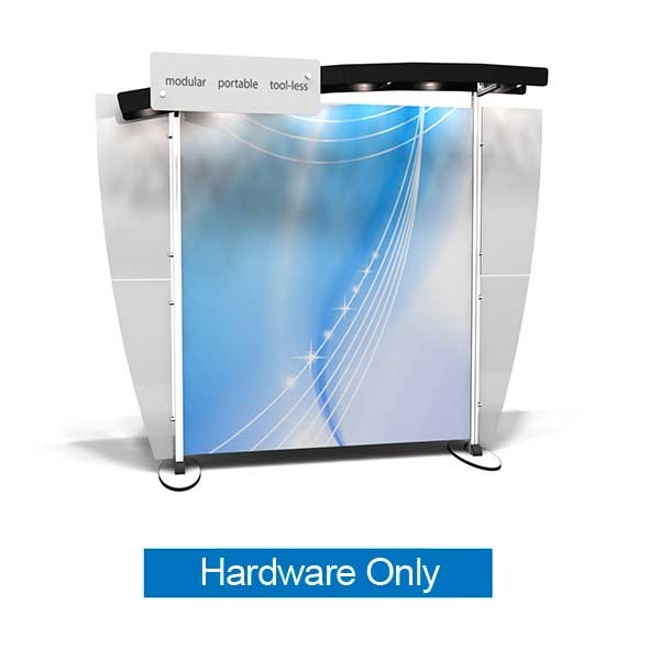 10ft x 10ft Exhibitline Backwall | EXb.0 | Hardware Only