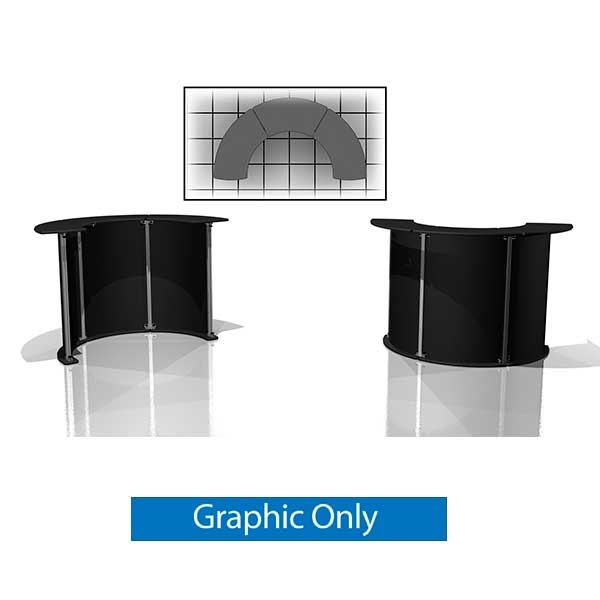 59.5in x 32in Exhibitline Modular Counter | 3.0.0 | Graphic Only