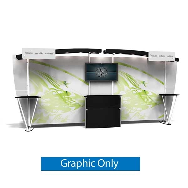 10ft x 20ft Exhibitline Backwall | exb.1020.2 | Graphic Only