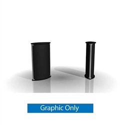 23.75in x 38.5in Exhibitline Pedestal | L1 | Graphic Only