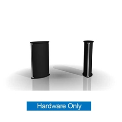 23.75in x 38.5in Exhibitline Pedestal | L1 | Hardware Only