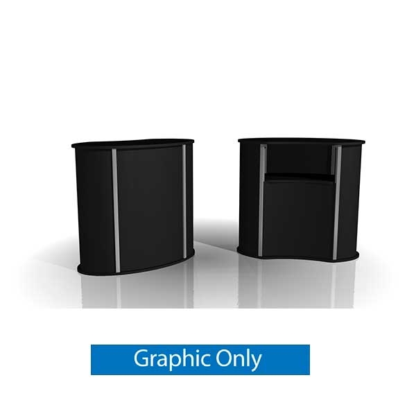 42in x 38.5in Exhibitline Pedestal | E2.s | Graphic Only