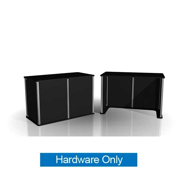 44.625in x 38.5in Exhibitline Pedestal | D4524 | Hardware Only