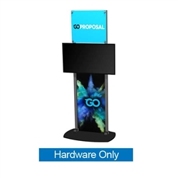 42in x 90in Exhibitline Monitor Stand | EX.TV6 | Graphic Only