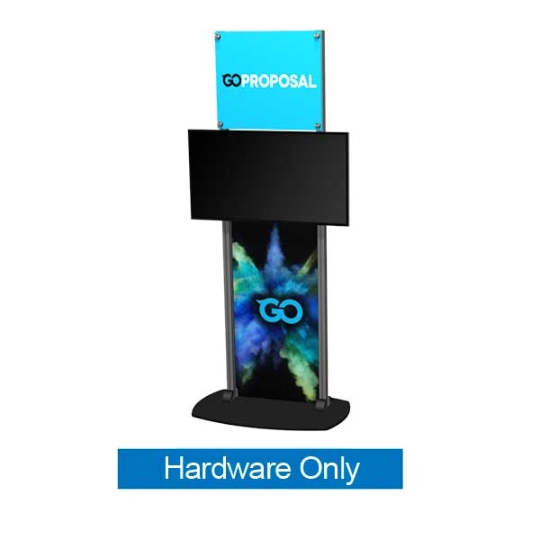 42in x 90in Exhibitline Monitor Stand | EX.TV6 | Graphic Only
