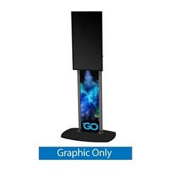 42in x 72in Exhibitline Monitor Stand | EX.TV5 | Graphic Only