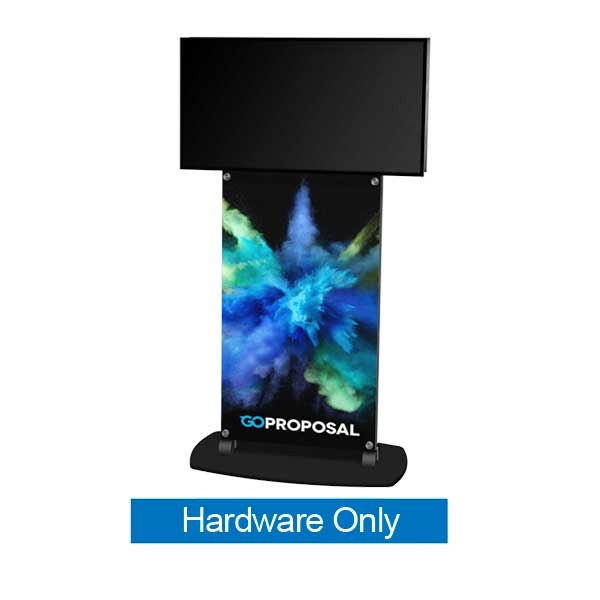 42in x 72in Exhibitline Double|Sided Monitor Stand | EX.TV4 | Hardware Only