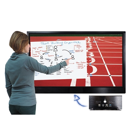 The SMA Series Monitor with 4K resolution is a modern and technological touchscreen, contemporary touches, allowing a perfect collaboration and interaction in meeting rooms, professional studios, museums and classrooms.