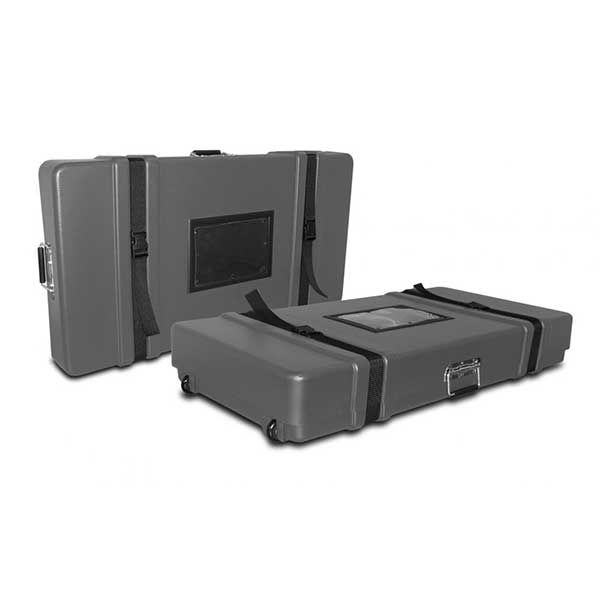 42in x 13in x 5in Hard Shipping & Carrying Cases will protect, secure, transport, organize, store your displays and trade show materials between exhibitions. Shipping cases, makes it extremely easy to transport your trade show accessories