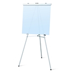 69in Height Telescopic Aluminum Flipchart Display Easel are used as a vertical, and sometimes horizontal, support to either display finished artworks or to use as an actual working surface. Available in a wide range of sizes