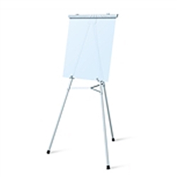Telescopic Jumbo Aluminum Testrite Flipchart Easels Display are used as a vertical, and sometimes horizontal, support to either display finished artworks or to use as an actual working surface. Available in a wide range of sizes